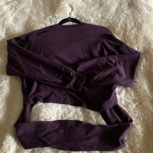 Athleta tie back sweater